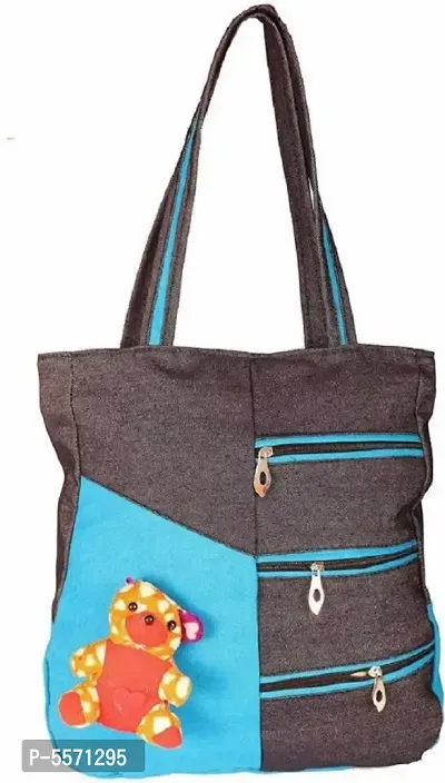 Latest Beautiful Jute Shoulder Handbag for Women-thumb0