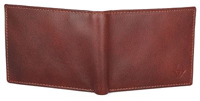 Classy Brown Premium Genuine Leather Wallet For Men-thumb1