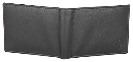 Classy Black Premium Genuine Leather Wallet For Men-thumb3