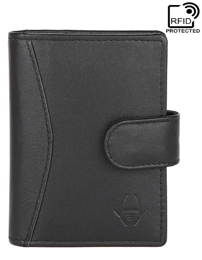 Classy RFID Protected Premium Genuine Leather Card Holder For Men