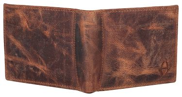 Stylish and Trendy Leather Tan Formal Regular Wallet For Men-thumb3