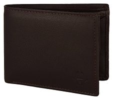 Stylish and Trendy Leather Brown Formal Regular Wallet For Men-thumb1