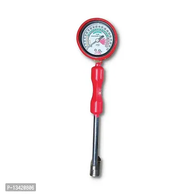 Tyre Pressure Rod Gauge 200 psi Easy to Use for Car and Bike Range 0-200 PSI Heavy Duty Premium Tire Pressure Gauge-thumb0