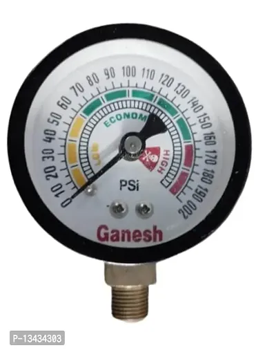 Analog Tire Pressure Gauge Pressure Gauge, MS Case  Brass, Meter_200 Psi-thumb0