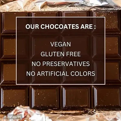 ANUTTAMA Dark Chocolate | 62% Cocoa | Mint Leaf Powder | Dark Chocolate Sugar-Free | Dark Chocolate Bar 50 gm-thumb4