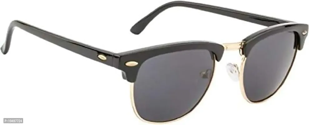Poloshades Clubmaster sunglasses|Black frame |Black lens