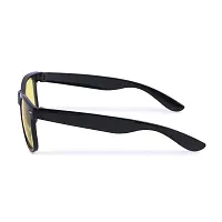 Poloshades Biker sunglasses |Golden lens |Black frame-thumb2