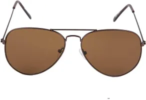 Poloshades Sunglasses for unisex |Brown lens |Brown frame-thumb1