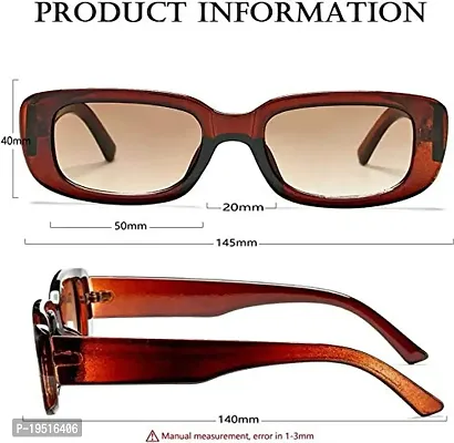 Poloshades Brown Unisex Wayfarer Sunglasses-thumb5