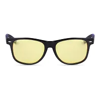 Poloshades Biker sunglasses |Golden lens |Black frame-thumb3