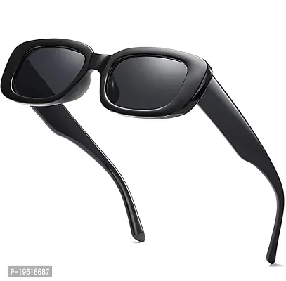 Poloshades black Frame Black Lens Women Unique sunglasses Inspired by Jenner-thumb0