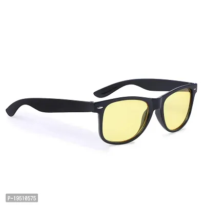 Poloshades Biker sunglasses |Golden lens |Black frame-thumb0