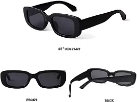 Poloshades black Frame Black Lens Women Unique sunglasses Inspired by Jenner-thumb4