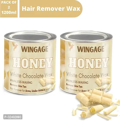 Charcoal and Honey Wax for Smooth and Organic Body Hair Set of 2-thumb0