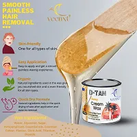 VEENXT DETAN Honey Cream Hair Removal Wax and Brightens skin for Full Body DIY Wax (600 g)-thumb1