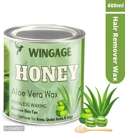 Aloe-Vera and Honey Hair Waxing Cream (600 Ml)-thumb0