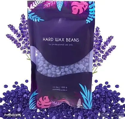 VEENXT Hair Removal Brazilian Hard Wax Beans For Face,Bikini, Legs, Arms and Beards Wax (100 g)-thumb0