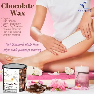 VEENXT Chocolate Wax Hair Removal -2 Combo | Removes Tan, Dead Skin -1200g Wax (1200 g, Set of 2)-thumb3