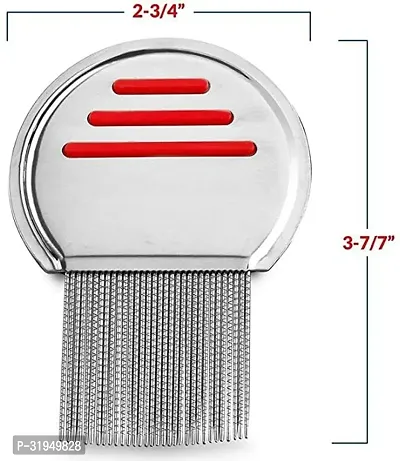 Stainless Steel Lice Treatment Comb Pack of 2-thumb3