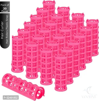 Hair Rollers Plastic Snap Pack of 20-thumb0