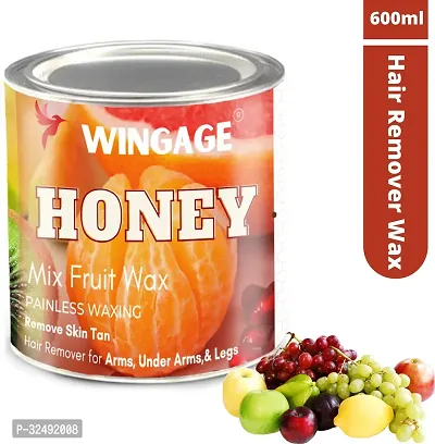 Mix-Fruit and Honey Wax for Smooth and Organic Body Hair Waxing Cream (600 Ml)