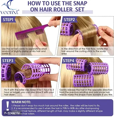 Self Holding Roller Hair Curler-thumb3