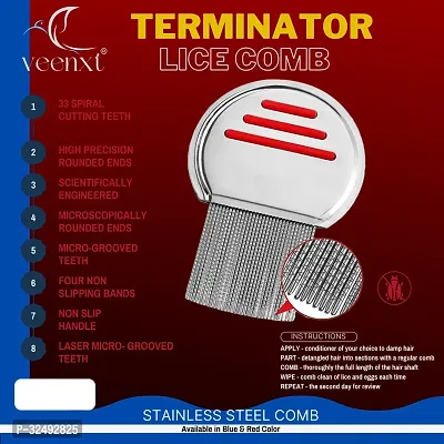 Premium Terminator Lice Egg Removal and Nit Comb-thumb2