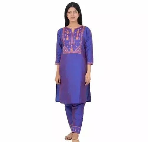 Stylish A-Line Kurta Bottom Set For Women