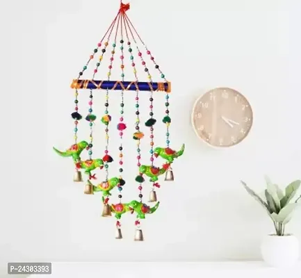 Art Gallery Wind Chime Home Decor Handcrafted Hand Painted-thumb0