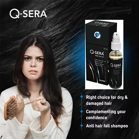 BEST HAIR TREATMENT SERUM - Q SERA HAIR SERUM 60ML