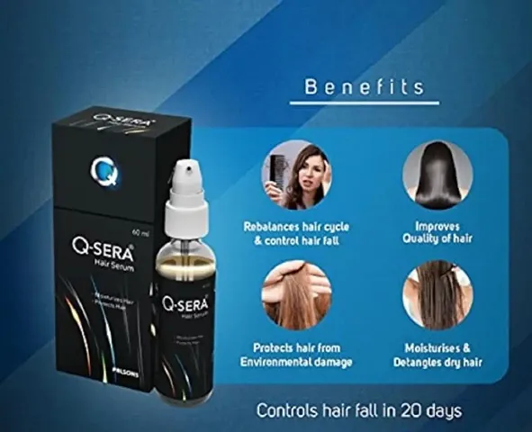 NEW Q SERA HAIR GROWTH BEST SERUM 60ML