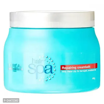 Hair Spa Repairing Creambath 490g-thumb0