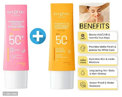 Natural Skin Care Sun Screen, Combo