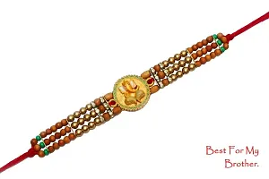 ShreeRadhe Ganpati Rakhi For Brother-thumb1