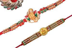 ShreeRadhe Ganpati Rakhi For Brother-thumb2