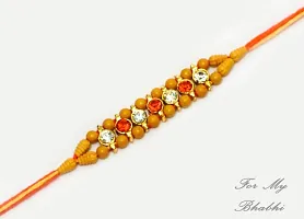 ShreeRadhe Traditional Rakhi For Brother Bhabhi Lumba-thumb3