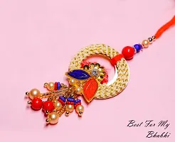 ShreeRadhe Traditional Rakhi For Brother and Bhabhi Lumba-thumb3