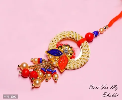 ShreeRadhe Traditional Rakhi For Brother and Bhabhi Lumba-thumb4