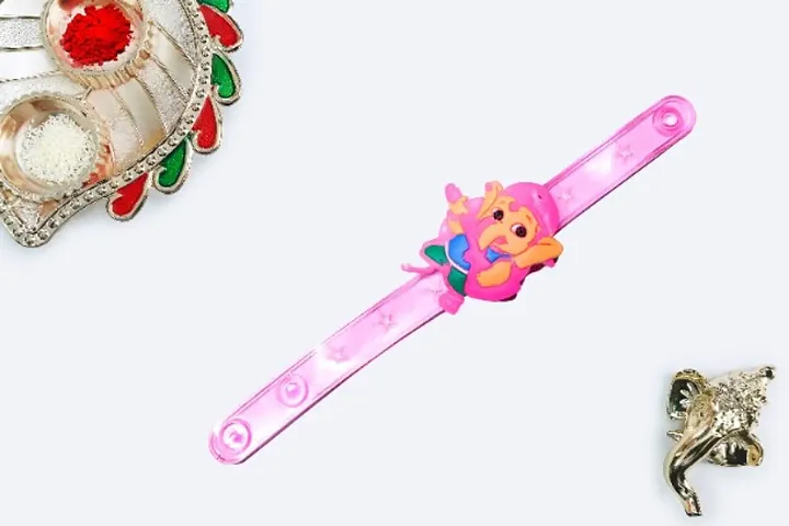 LED Light Rakhi For Kids Set of 1