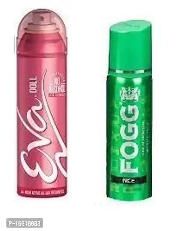 Eva doll 40ml + fogg nice 25ml pack of 2 body perfume-thumb0