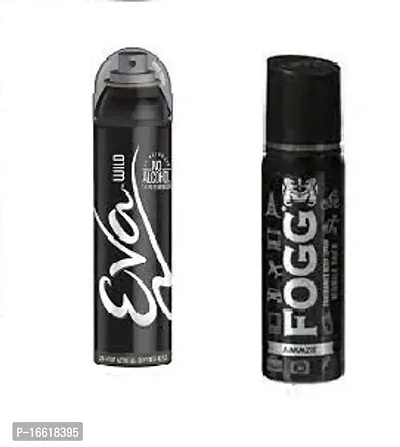 Eva wild 40ml + fogg amaze 25mlbody perfume pack of 2-thumb0