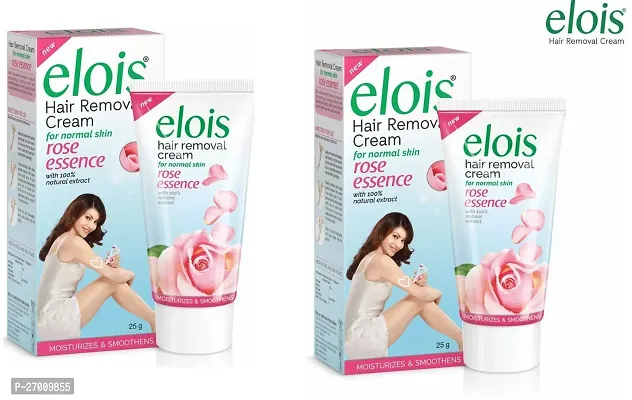 elois Hair Removal Cream Rose Essence for Normal Skin_25g Cream  (25 g, Set of 2)