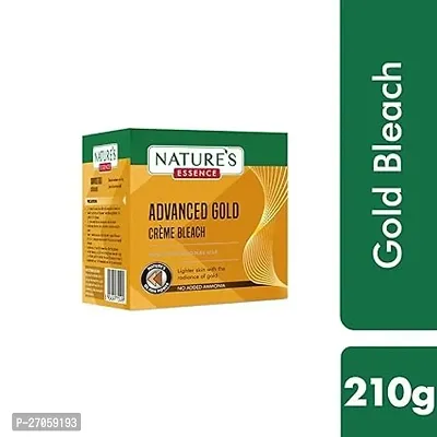 Nature's Essence Advanced Gold Creme Bleach, 210 gm (pack of 1)