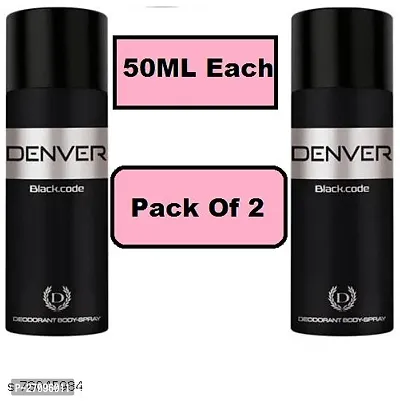 Denver 50ml code  perfume all body freshness all day (pack of 2)