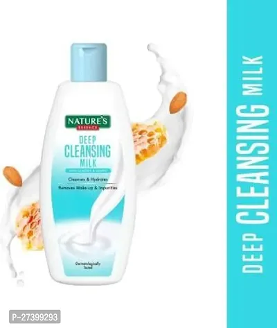Olivia Essence Deep Cleansing Milk, 100ml pack of 1 Wrinkle Eye  Face Eraser (p1)