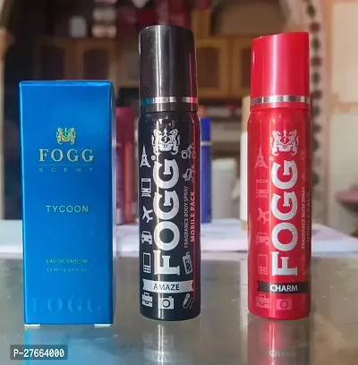 FOGG 25ML CHARM+AMAZE + TYCONIC 15ML PERFUME (PACK OF 3)