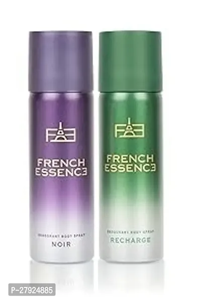 FRENCH ESSENCE DEO 50ML COMBO PACK NOIR , RECHARGE (PACK OF 2)