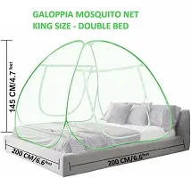 Galoppia Foldable Mosquito Net for Double Bed Str x (6ft to 6.9ft) Green-thumb1