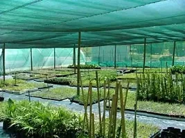 Galoppia Garden Shade Green Net 50% for Garden/Home/Lawn/Shade/Netting/Sports Size (5X5)-thumb1
