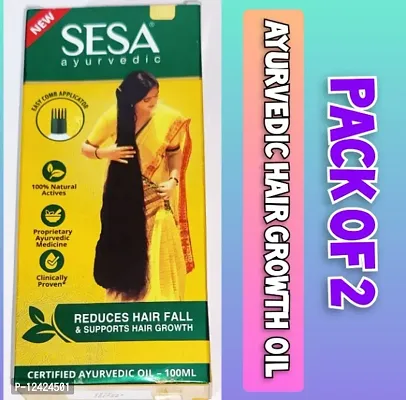 Sesa Ayurvedic Hair Oil 100ml ((pack of 2 ))